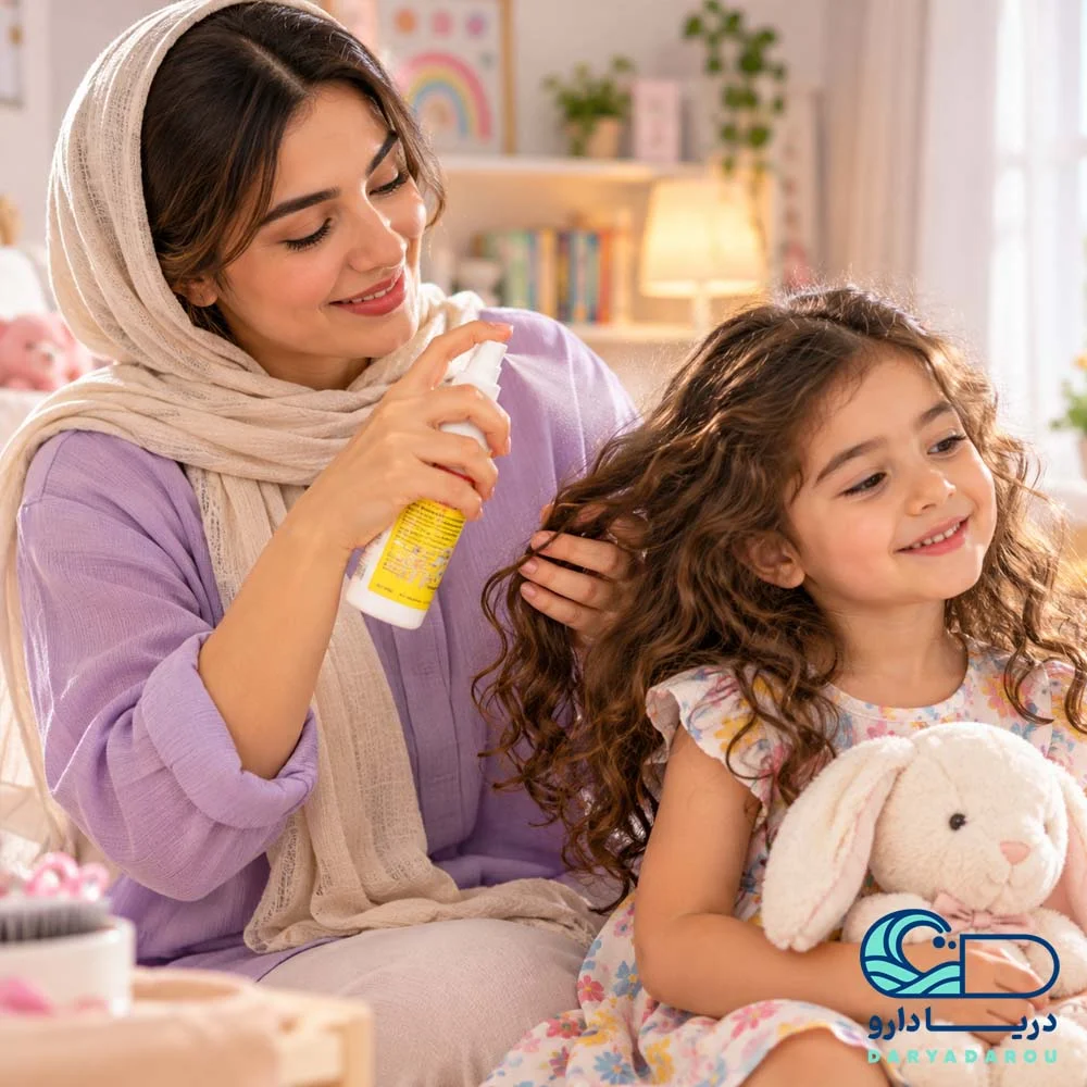 اسپری نرم کننده مو کودک بیبی فرست