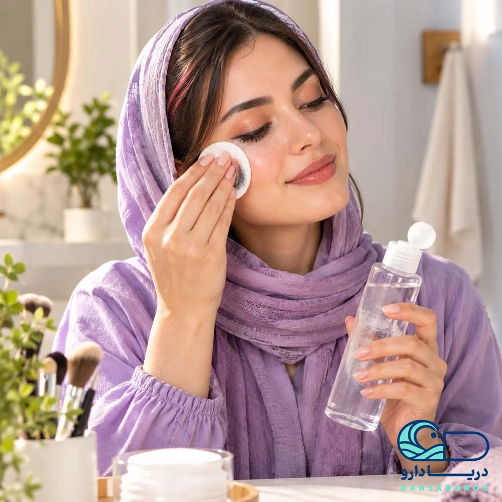 محلول پاک کننده آرایش اسکین وان پوست مختلط تا چرب