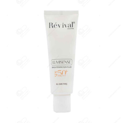 رویوال ضدآفتاب فلوئید ضدلک و روشن‌کننده SPF50