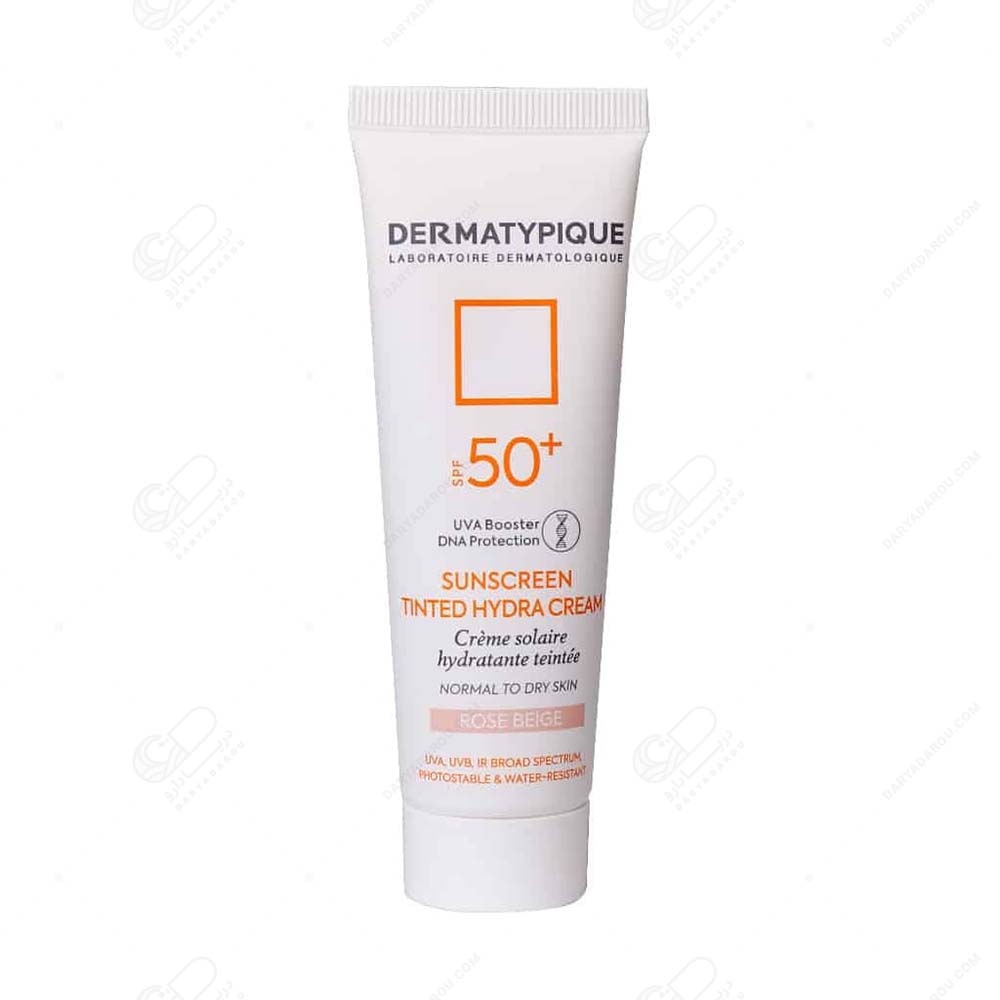 درماتیپیک کرم ضد آفتاب بی رنگ پوست خشک +spf50 فتوتیپیک - تصویر 3