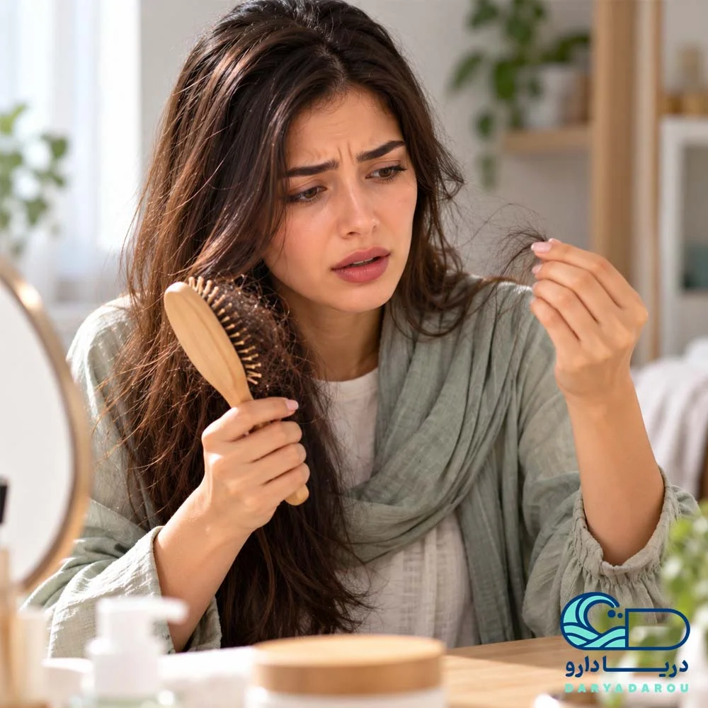 ریزش مو و استرس