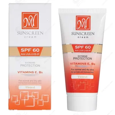 مای کرم ضدآفتاب کرم پودری‌رنگی SPF60