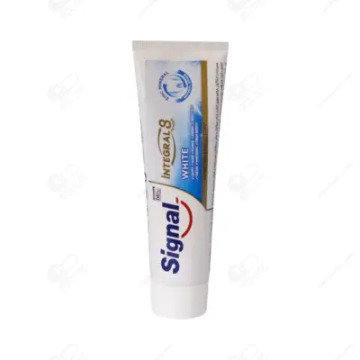 سیگنال خمیردندان Integral 8 white حجم 75 میلی لیتر