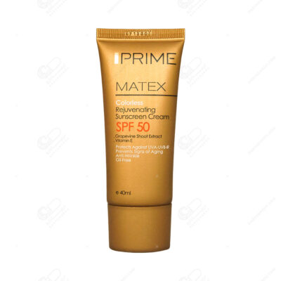کرم ضدآفتاب جوان‌کننده رنگی SPF 50 پرایم