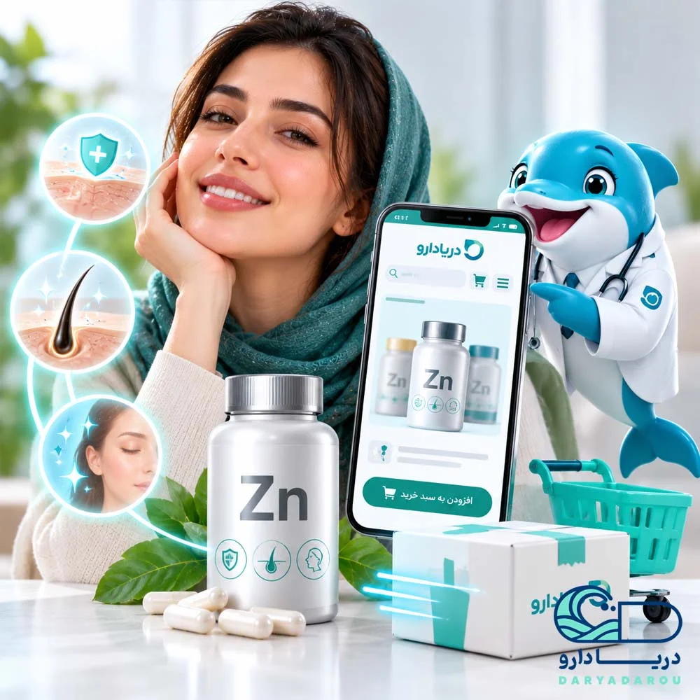 فواید زینک برای پوست